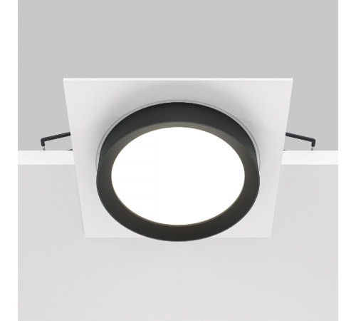 Встраиваемый светильник Maytoni Technical Hoop DL086-GX53-SQ-WB Встраиваемый светильник Maytoni Technical Hoop DL086-GX53-SQ-WB