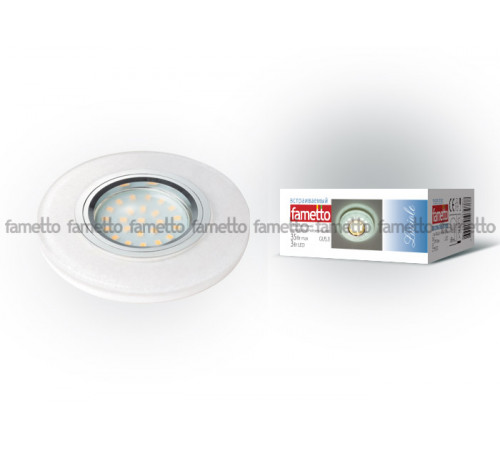 Встраиваемый светильник Fametto Luciole DLS-L104 GU5.3 CHROME/WHITE 10718 Встраиваемый светильник Fametto Luciole DLS-L104 GU5.3 CHROME/WHITE 10718