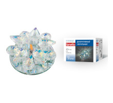 Встраиваемый светильник Fametto Fiore DLS-F129 G4 GLASSY/RAINBOW