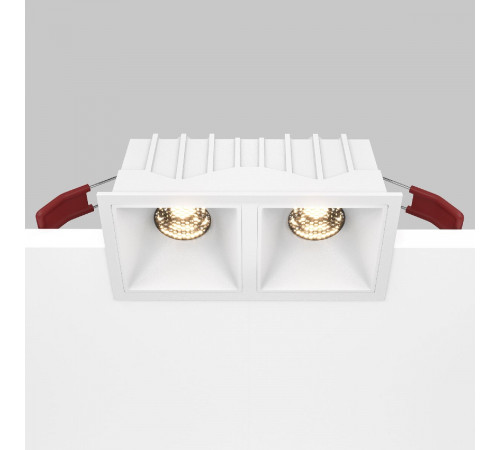 Встраиваемый светильник Maytoni Technical Alfa LED DL043-02-10W3K-SQ-W Встраиваемый светильник Maytoni Technical Alfa LED DL043-02-10W3K-SQ-W