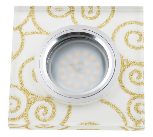 Встраиваемый светильник Fametto Luciole DLS-L207 GU5.3 CHROME/WHITE UL-00000382