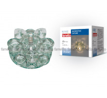 Встраиваемый светильник Fametto Fiore DLS-F123 G4 GLASSY/CLEAR