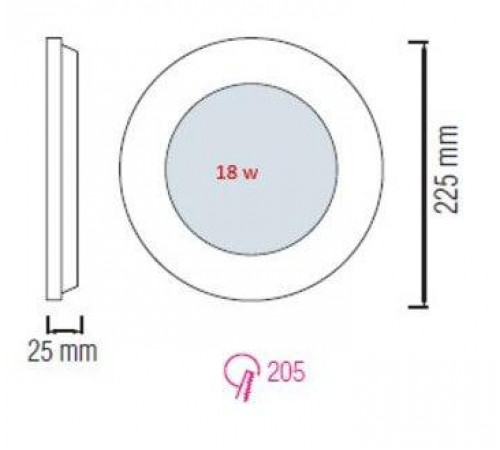Встраиваемый светодиодный светильник Horoz Slim-15 15W 6400K 056-003-0015 HRZ33002856 Встраиваемый светодиодный светильник Horoz Slim-15 15W 6400K 056-003-0015 HRZ33002856