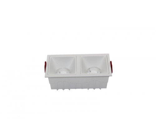 Встраиваемый светильник Maytoni Technical Alfa LED DL043-02-15W4K-D-SQ-W