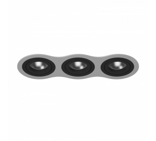 Встраиваемый светильник Lightstar INTERO 16 i639070707 (217639+217607+217607+217607) Встраиваемый светильник Lightstar INTERO 16 i639070707 (217639+217607+217607+217607)