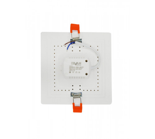 Встраиваемый светильник Elvan VLS-108SQ-18W-NH-Wh