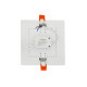 Встраиваемый светильник Elvan VLS-108SQ-18W-NH-Wh