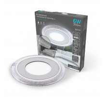 Встраиваемый светодиодный светильник Gauss Backlight Bubbles BL315