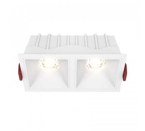 Встраиваемый светильник Maytoni Technical Alfa LED DL043-02-10W3K-D-SQ-W Встраиваемый светильник Maytoni Technical Alfa LED DL043-02-10W3K-D-SQ-W