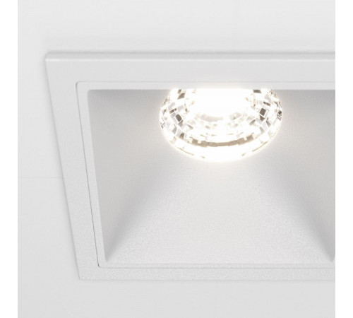 Встраиваемый светильник Maytoni Technical Alfa LED DL043-01-10W4K-SQ-W Встраиваемый светильник Maytoni Technical Alfa LED DL043-01-10W4K-SQ-W