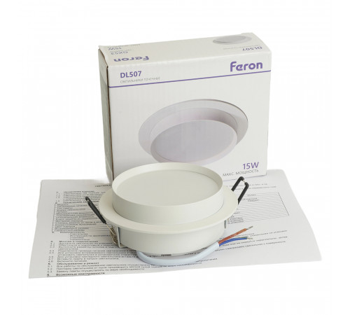Встраиваемый светильник Feron DL507 51350 Встраиваемый светильник Feron DL507 51350