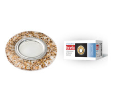 Встраиваемый светильник Fametto Luciole DLS-L108 GU5.3 CHROME/WHITE