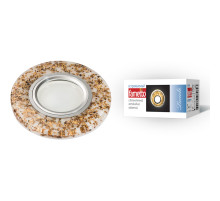 Встраиваемый светильник Fametto Luciole DLS-L108 GU5.3 CHROME/WHITE