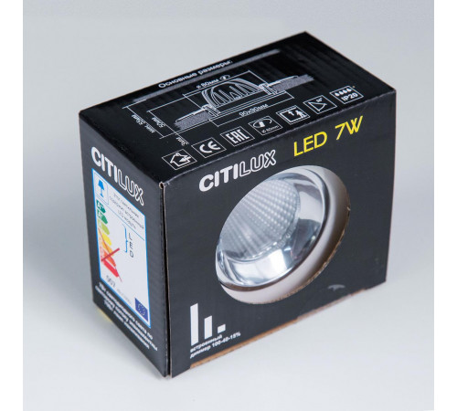 Встраиваемый светильник Citilux CLD001KNW5 Встраиваемый светильник Citilux CLD001KNW5