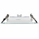 Встраиваемый светодиодный светильник Arlight LT-S160x160WH 12W Warm White 015562