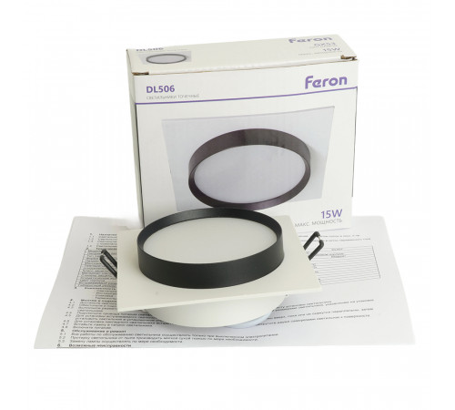 Встраиваемый светильник Feron DL506 51359 Встраиваемый светильник Feron DL506 51359