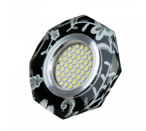Встраиваемый светильник Elvan TCH-8220/3W-MR16-5.3-Bk