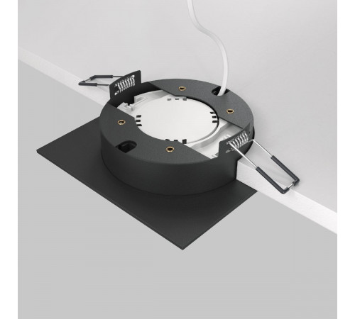 Встраиваемый светильник Maytoni Technical Hoop DL086-GX53-SQ-BG Встраиваемый светильник Maytoni Technical Hoop DL086-GX53-SQ-BG