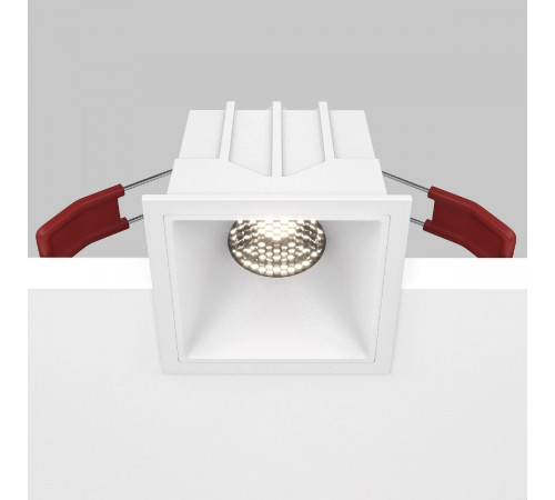 Встраиваемый светильник Maytoni Technical Alfa LED DL043-01-10W4K-SQ-W Встраиваемый светильник Maytoni Technical Alfa LED DL043-01-10W4K-SQ-W