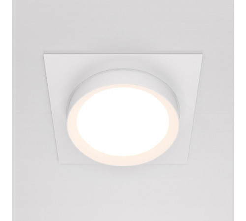 Встраиваемый светильник Maytoni Technical Hoop DL086-GX53-SQ-W Встраиваемый светильник Maytoni Technical Hoop DL086-GX53-SQ-W