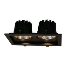 Встраиваемый светодиодный светильник Arte Lamp Privato A7018PL-2BK