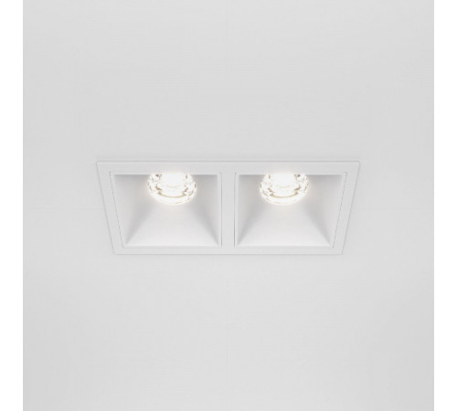 Встраиваемый светильник Maytoni Technical Alfa LED DL043-02-10W4K-SQ-W