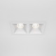 Встраиваемый светильник Maytoni Technical Alfa LED DL043-02-10W4K-SQ-W
