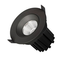 Встраиваемый светильник Arlight MS-ATOLL-BUILT-TURN-R94-10W Warm3000 (BK, 60 deg, 230V) 041574