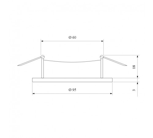 Встраиваемый светильник Elektrostandard Dorma 4690389178214 Встраиваемый светильник Elektrostandard Dorma 4690389178214