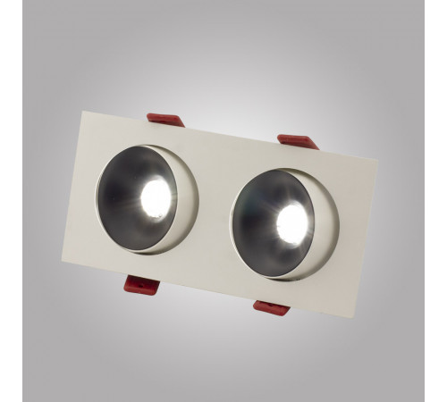 Встраиваемый светильник AM Group AM480-2 BK+WH 15,4W Встраиваемый светильник AM Group AM480-2 BK+WH 15,4W