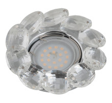 Встраиваемый светильник Fametto Peonia DLS-P114 GU5.3 CHROME/CLEAR 10547