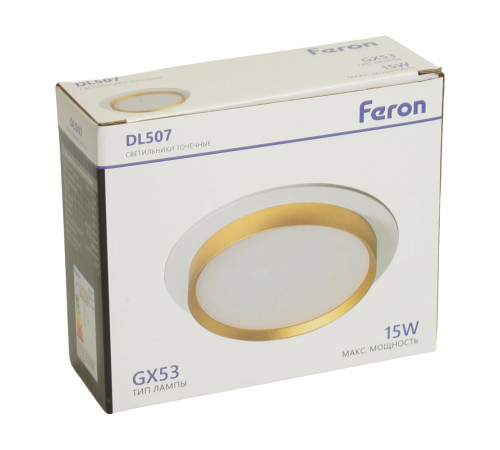Встраиваемый светильник Feron DL507 51354 Встраиваемый светильник Feron DL507 51354