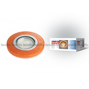 Встраиваемый светильник Fametto Luciole DLS-L104 GU5.3 CHROME/BROWN