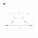 Встраиваемый светильник Arlight MS-BLIZZARD-BUILT-R90-6W Day4000 (BK, 100 deg, 230V) 036605