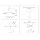 Встраиваемый светильник Ambrella Light Acrylic Frost TN3305