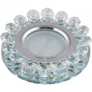 Встраиваемый светильник Fametto DLS-L102 GU5.3 CHROME/CLEAR 09999