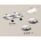 Встраиваемый светильник Ambrella Light Techno Spot XC7635060 (C7635, N7020)