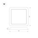 Встраиваемый светильник Arlight CL-Fiokk-S300x300-25W Day4000-Mix 034472