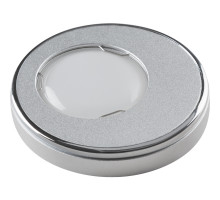 Встраиваемый светильник Fametto Vernissage DLS-V104 GU5.3 SAND SILVER+CHROME 10736
