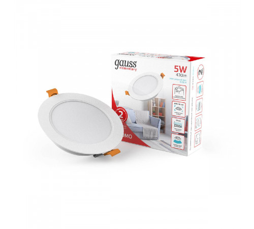 Встраиваемый светильник Gauss Downlight 9100420205 Встраиваемый светильник Gauss Downlight 9100420205