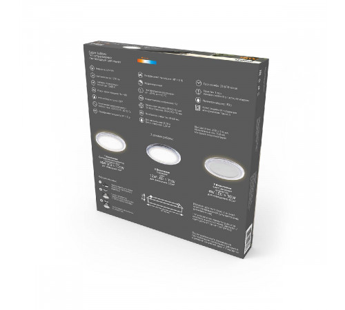 Встраиваемый светодиодный светильник Gauss Backlight Bubbles BL318