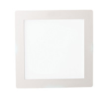 Встраиваемый светодиодный светильник Ideal Lux Groove 20W Square 3000K 124001