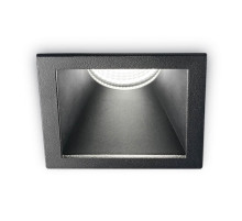 Встраиваемый светодиодный светильник Ideal Lux Game Square Black Black 192383