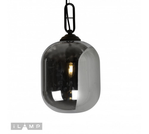 Подвесной светильник iLamp Mono 8792S/1P GR+BK Подвесной светильник iLamp Mono 8792S/1P GR+BK