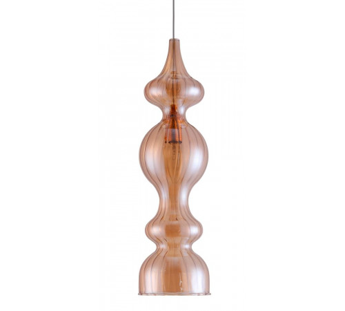 Подвесной светильник Crystal Lux Iris SP1 A Amber Подвесной светильник Crystal Lux Iris SP1 A Amber