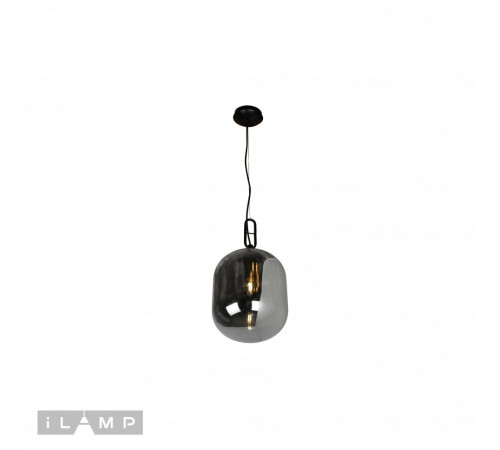 Подвесной светильник iLamp Mono 8792S/1P GR+BK Подвесной светильник iLamp Mono 8792S/1P GR+BK