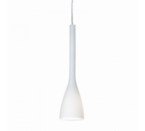 Подвесной светильник Ideal Lux Flut SP1 Small Bianco 035697 Подвесной светильник Ideal Lux Flut SP1 Small Bianco 035697