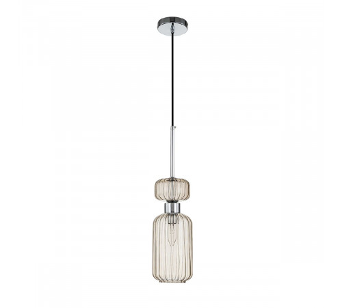 Подвесной светильник Escada Gloss 1141/1S Chrome/Beige Подвесной светильник Escada Gloss 1141/1S Chrome/Beige