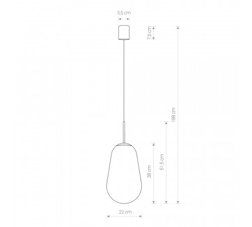 Подвесной светильник Nowodvorski Pear L 7797 Подвесной светильник Nowodvorski Pear L 7797