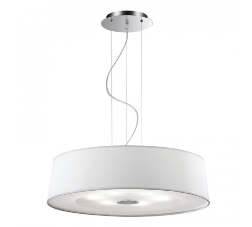 Подвесной светильник Ideal Lux Hilton SP6 Round Bianco 075518 Подвесной светильник Ideal Lux Hilton SP6 Round Bianco 075518
